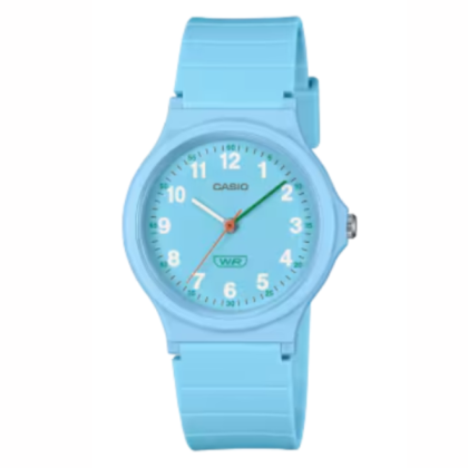 Casio General LQ-24B-2B Young Analog Silicone Band Women Watch